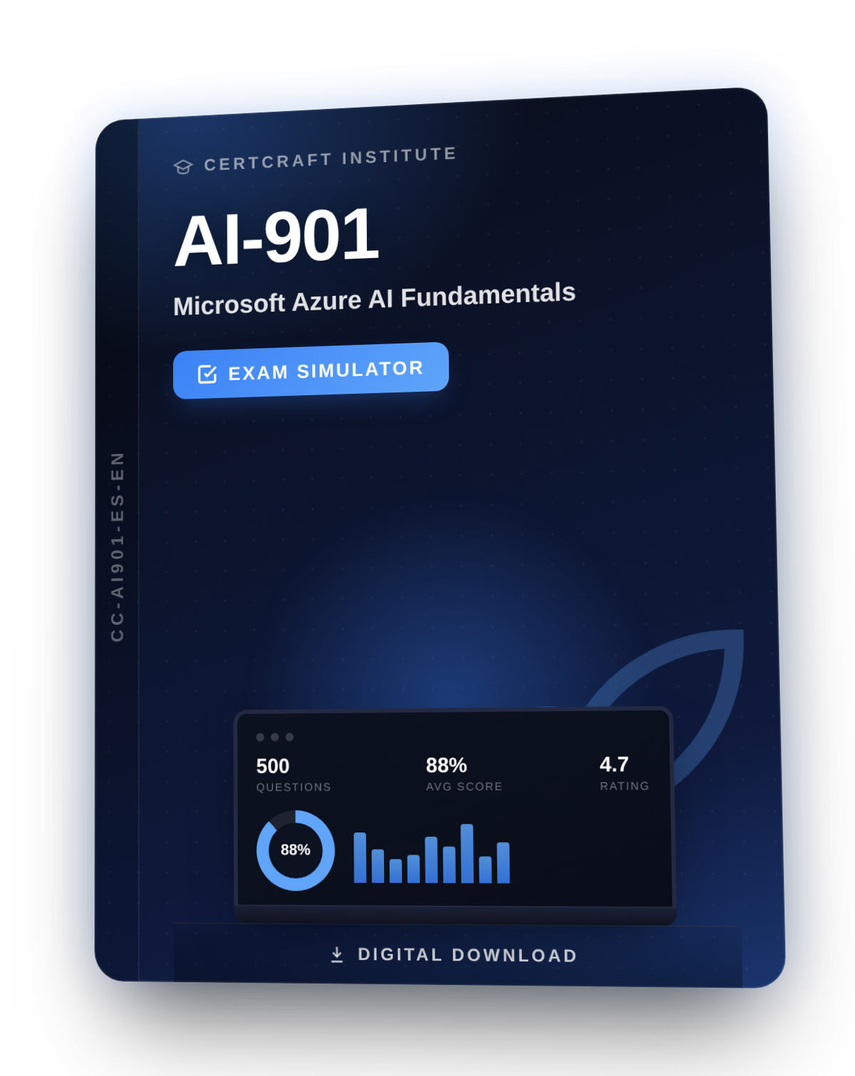 Microsoft Azure AI Fundamentals (AI-901) Exam Simulator cover — CertCraft Institute