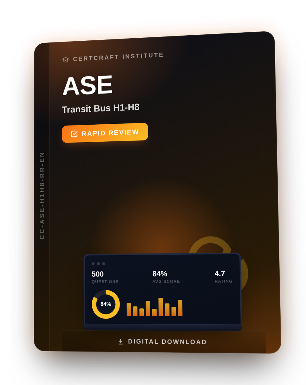 ASE Transit Bus H1-H8 Rapid Review cover — CertCraft Institute