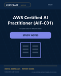 AWS Certified AI Practitioner (AIF-C01) Study Notes cover