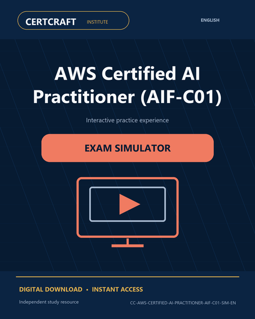 AWS Certified AI Practitioner (AIF-C01) Exam Simulator cover