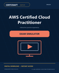 AWS Certified Cloud Practitioner Exam Simulator cover