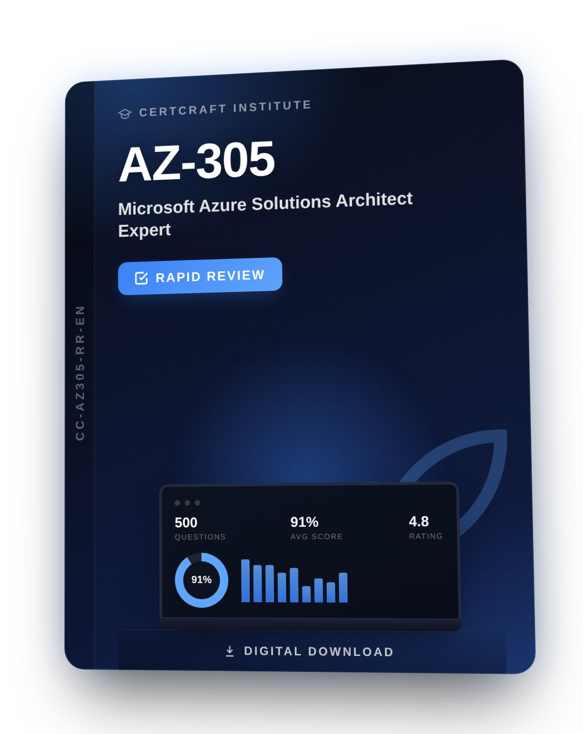 Microsoft Azure Solutions Architect Expert (AZ-305) Rapid Review cover — CertCraft Institute