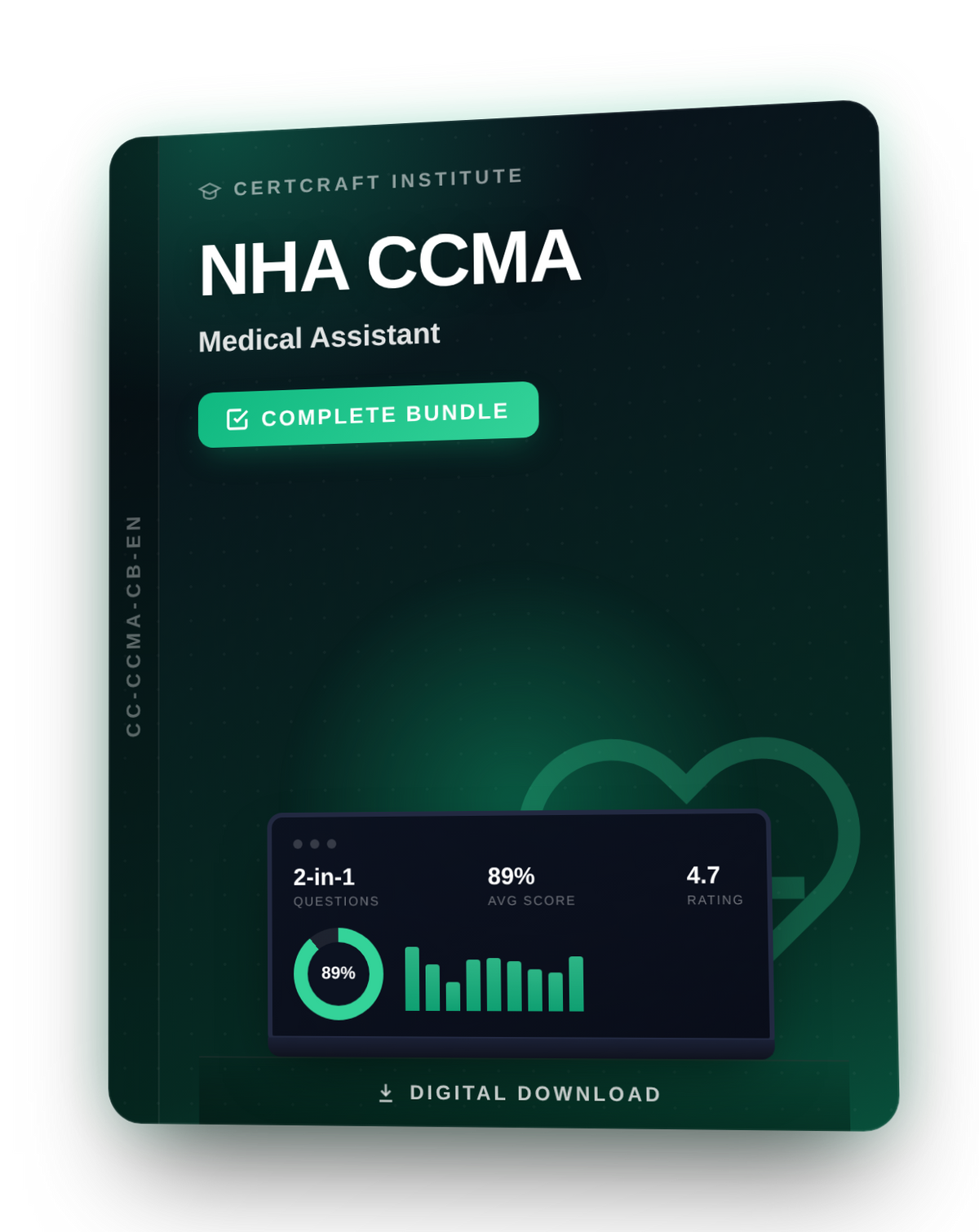 NHA CCMA Medical Assistant Study Bundle cover — CertCraft Institute
