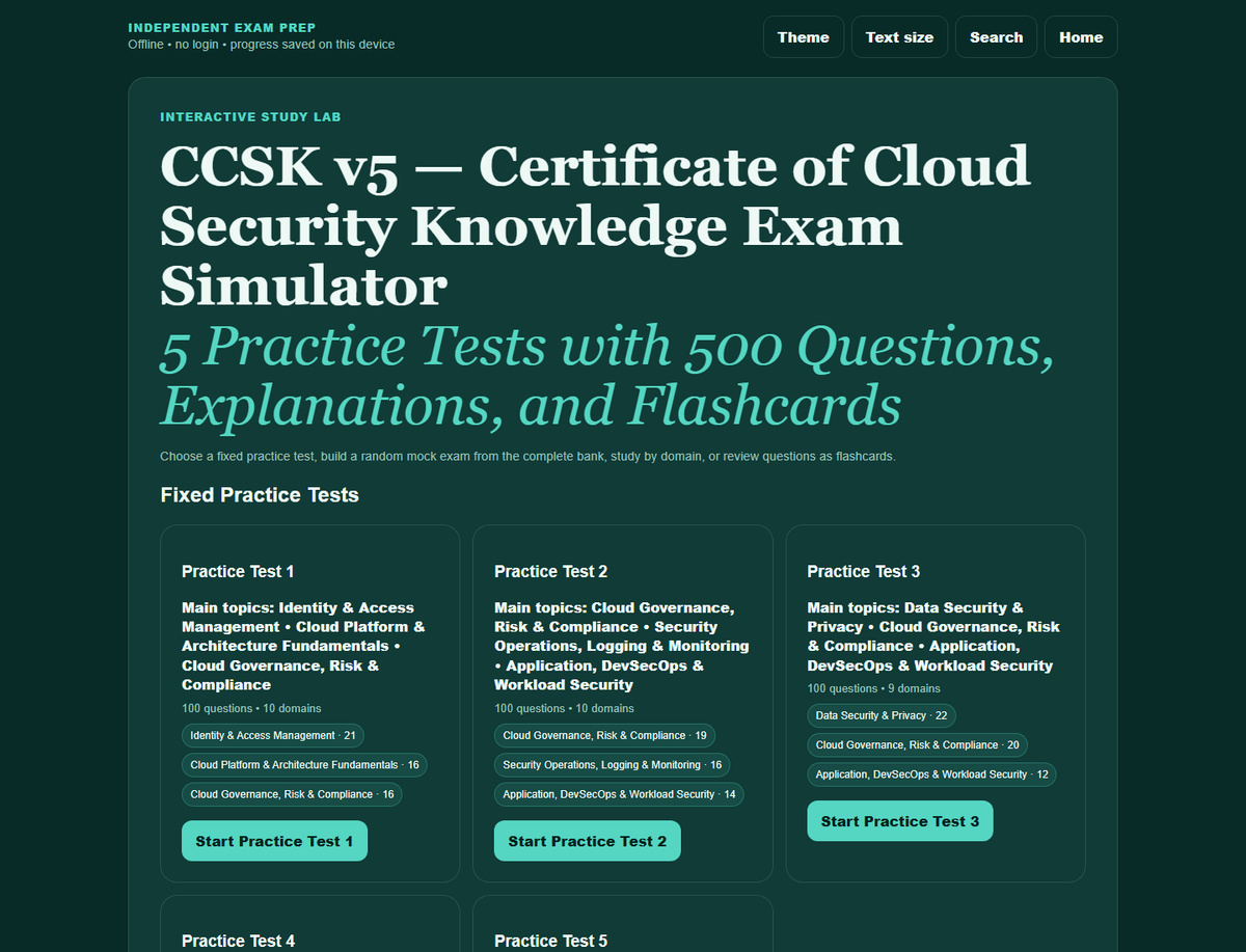 CertCraft CC-CCSK5-ES-EN preview 1