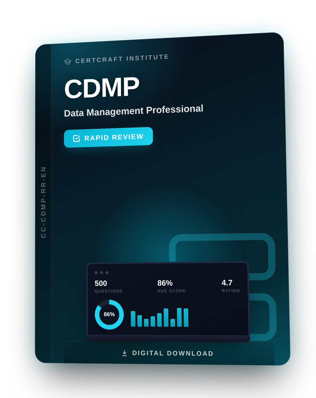 CDMP Data Management Professional Rapid Review cover — CertCraft Institute