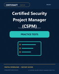 Certified Security Project Manager (CSPM) Practice Tests & Exam Prep cover