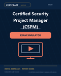 Certified Security Project Manager (CSPM) Exam Simulator cover