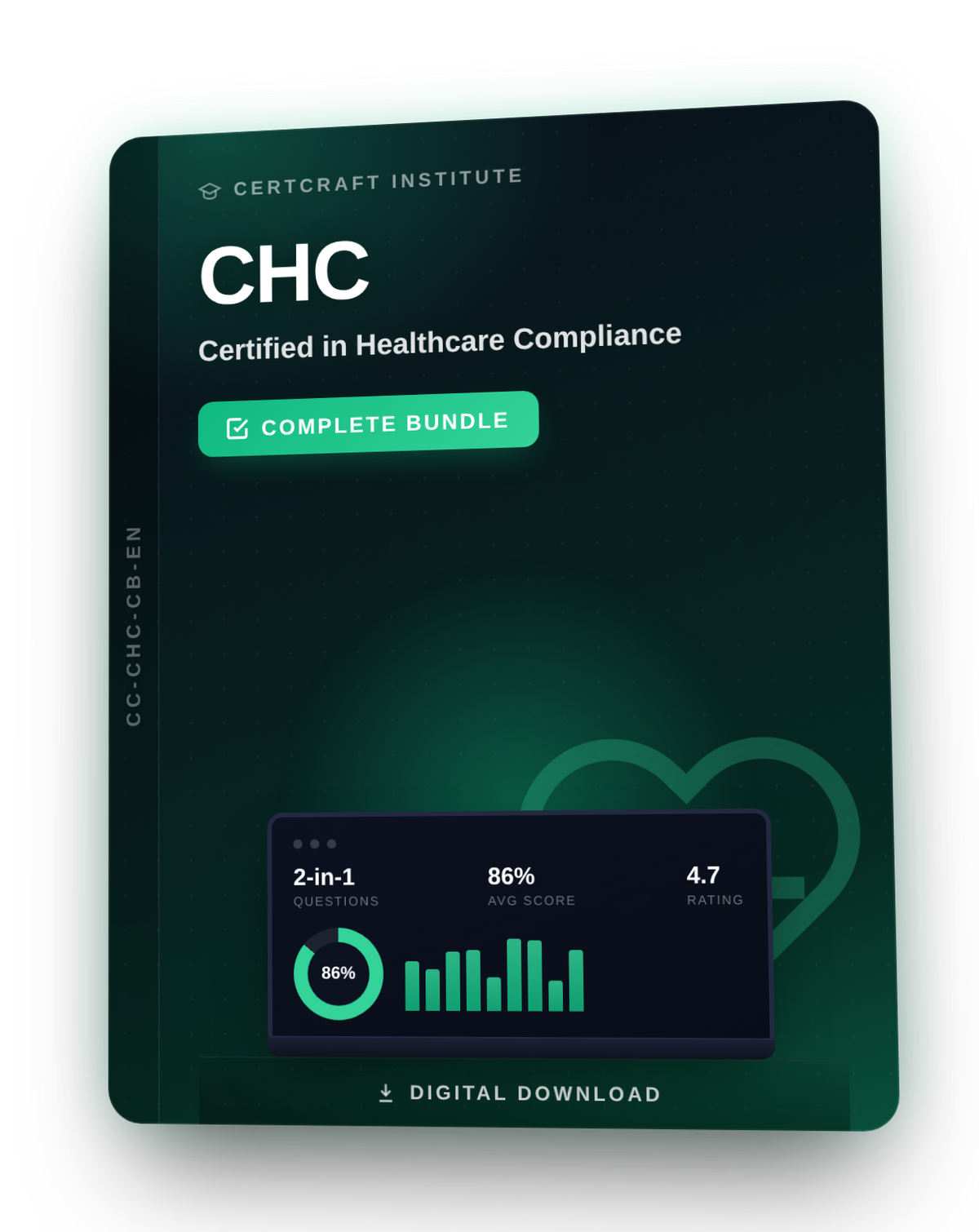CHC Certified in Healthcare Compliance Study Bundle cover — CertCraft Institute