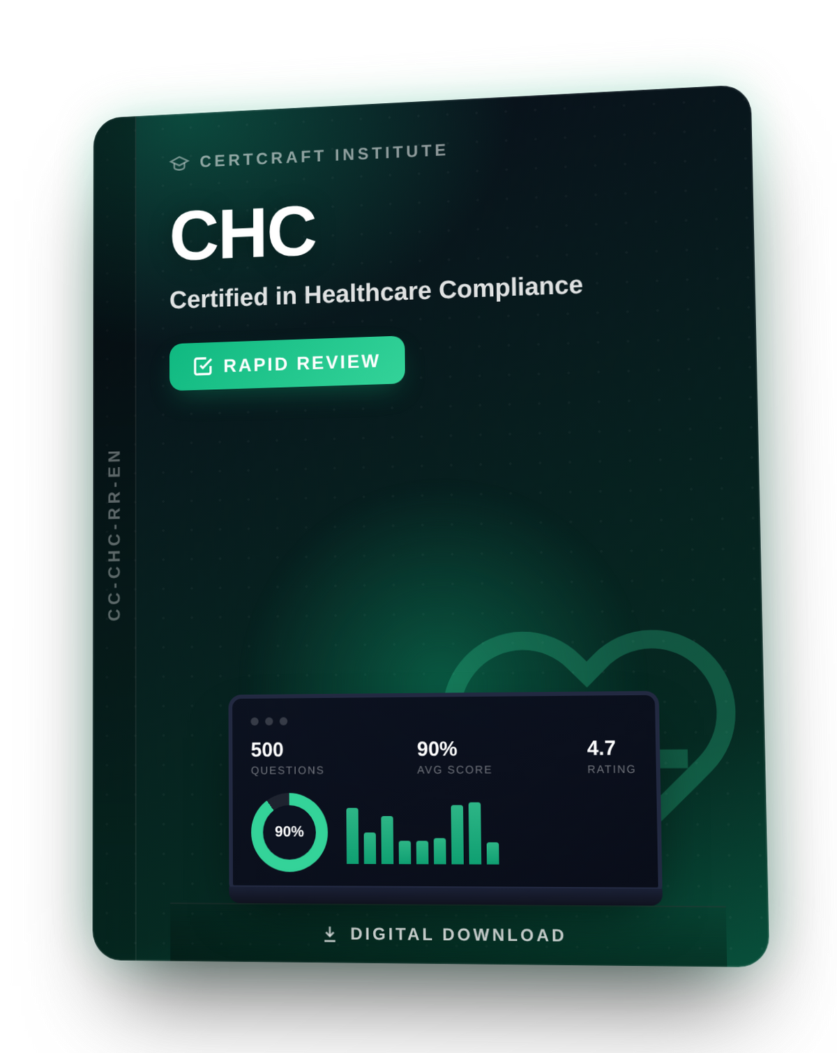 CHC — Certified in Healthcare Compliance Rapid Review cover — CertCraft Institute