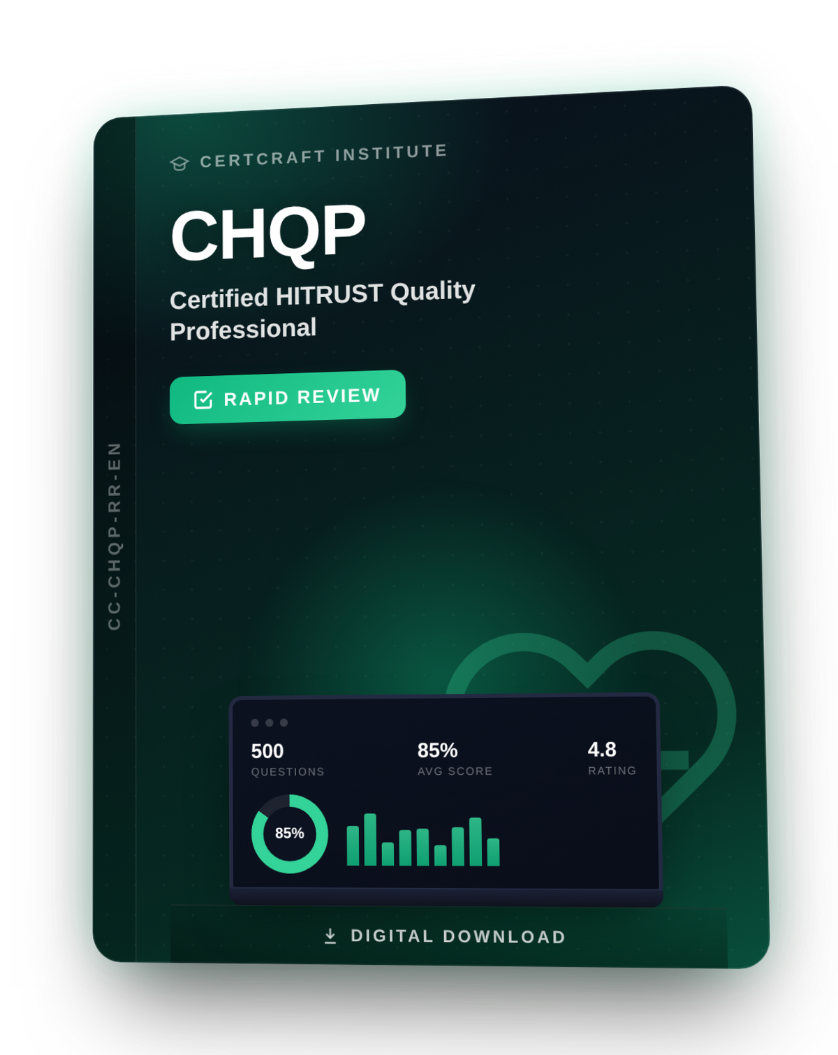 CHQP — Certified HITRUST Quality Professional Rapid Review cover — CertCraft Institute