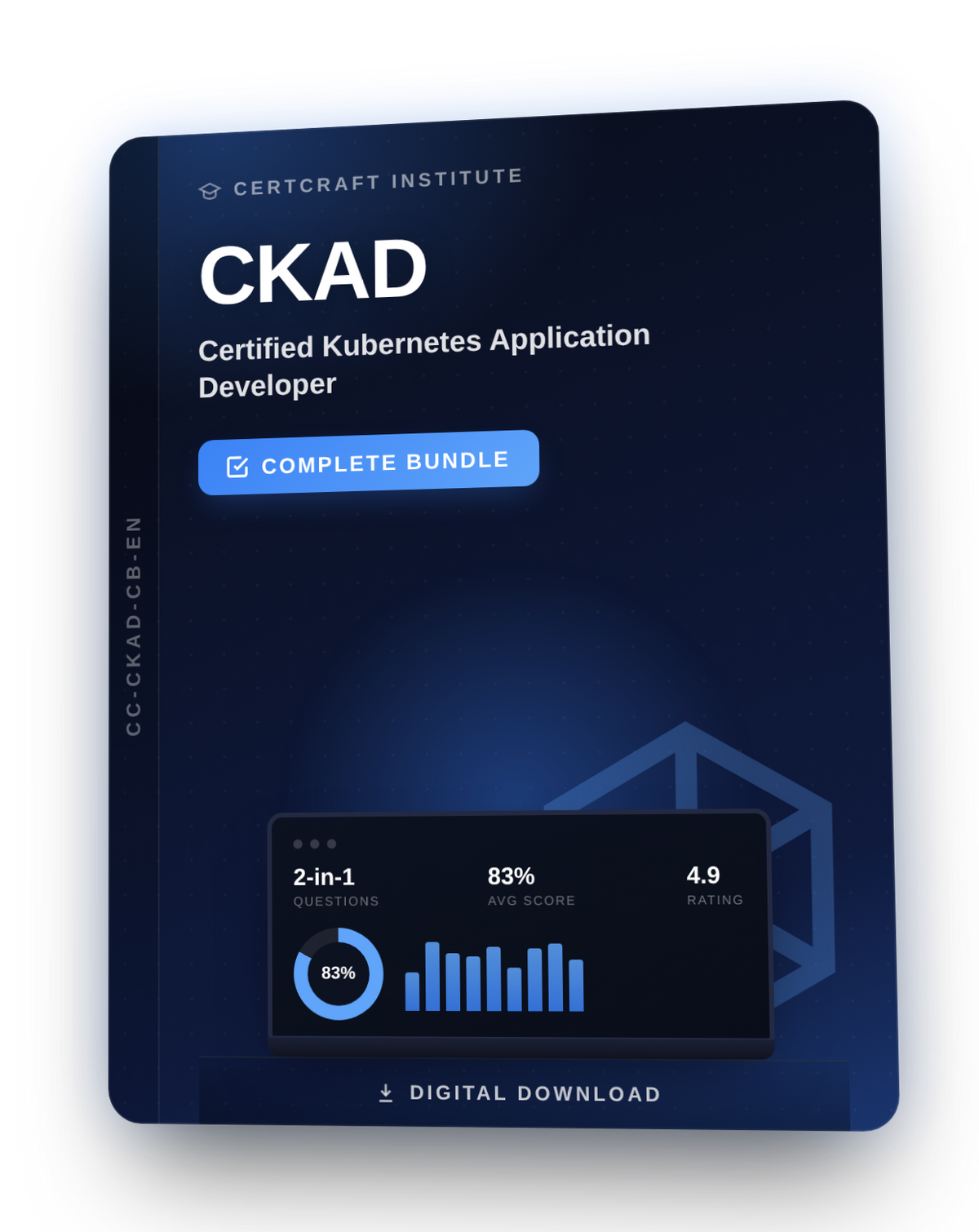 Certified Kubernetes Application Developer (CKAD) Practice Tests + Exam Simulator Bundle cover — CertCraft Institute