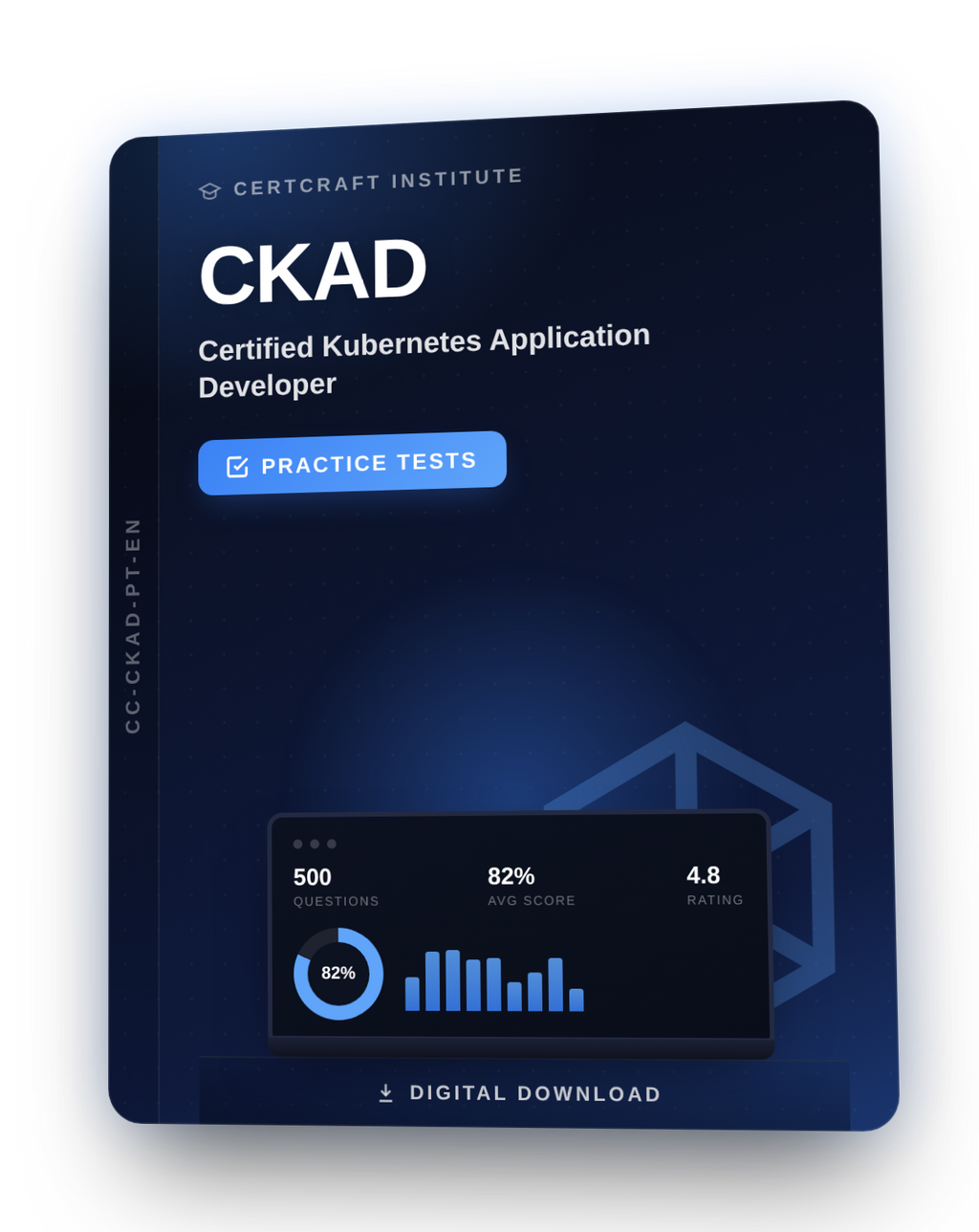 Certified Kubernetes Application Developer (CKAD) Practice Tests cover — CertCraft Institute