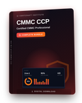 CMMC CCP Certified CMMC Professional Study Bundle cover — CertCraft Institute
