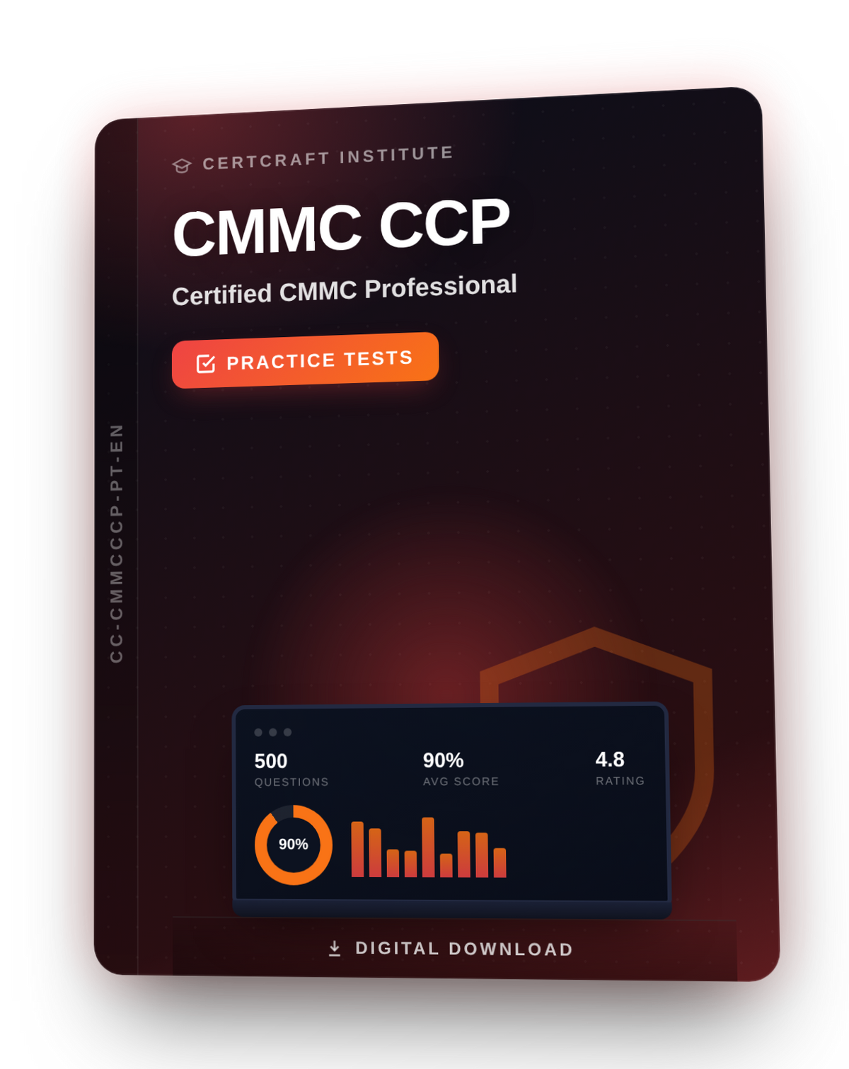 CMMC CCP Certified CMMC Professional Practice Tests cover — CertCraft Institute