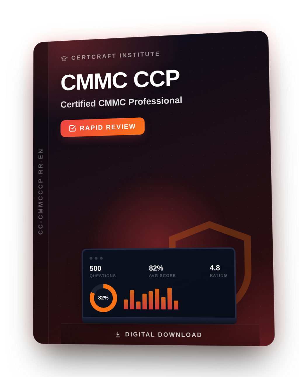 CMMC CCP Certified CMMC Professional Rapid Review cover — CertCraft Institute