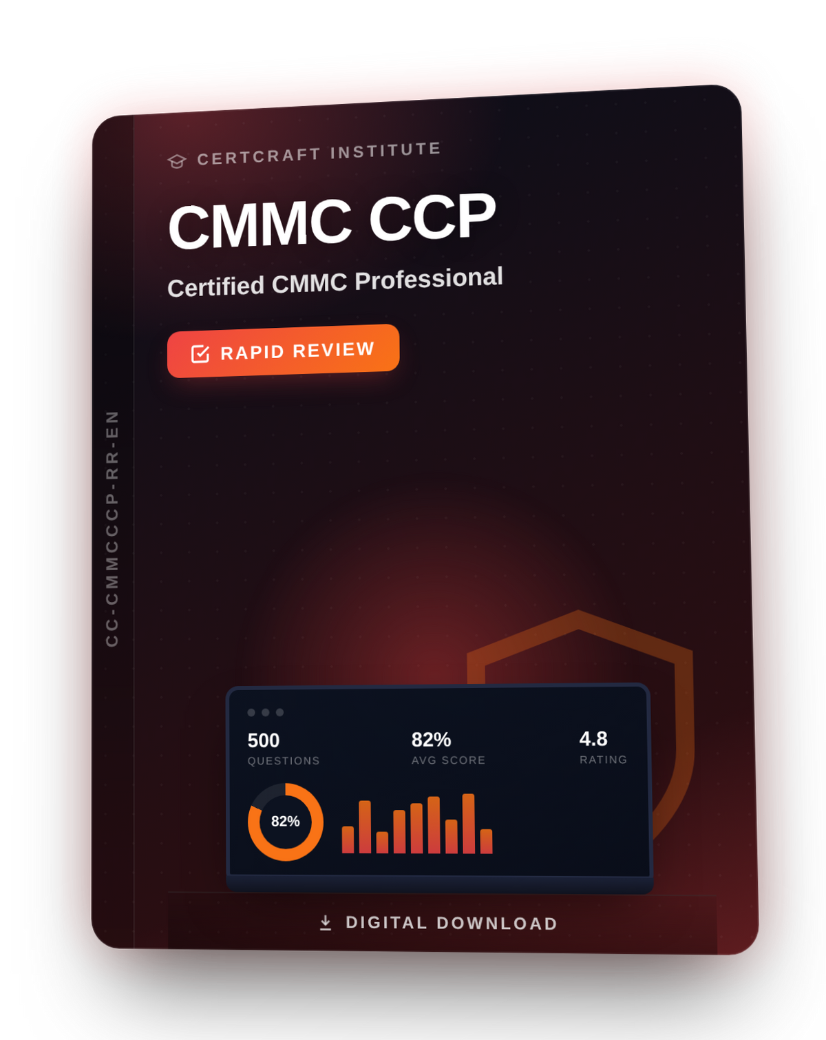 CMMC CCP Certified CMMC Professional Rapid Review cover — CertCraft Institute