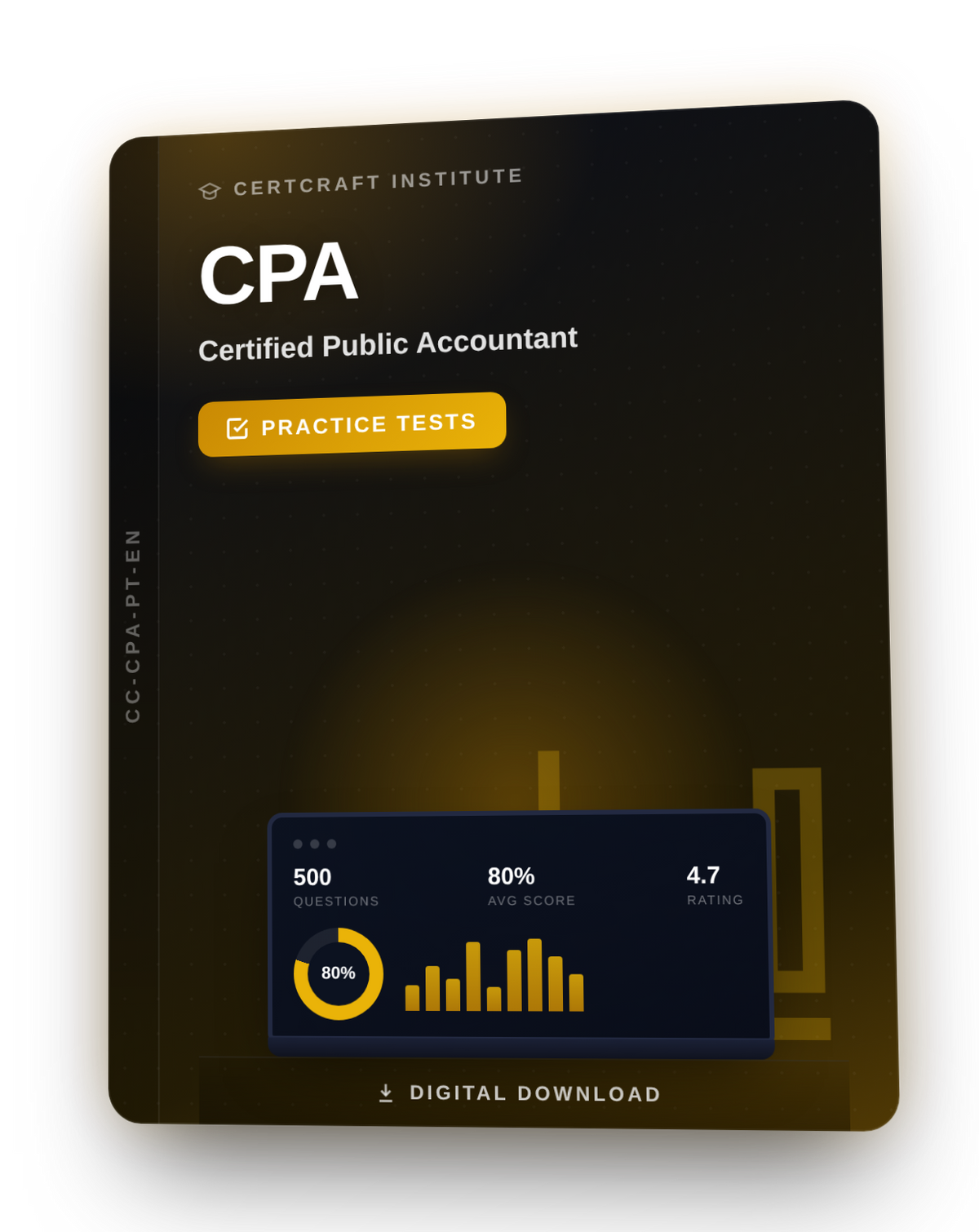 Certified Public Accountant CPA Practice Tests cover — CertCraft Institute