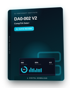 CompTIA Data+ DA0-002 V2 Rapid Review cover — CertCraft Institute