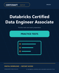 Databricks Certified Data Engineer Associate Practice Tests & Exam Prep cover