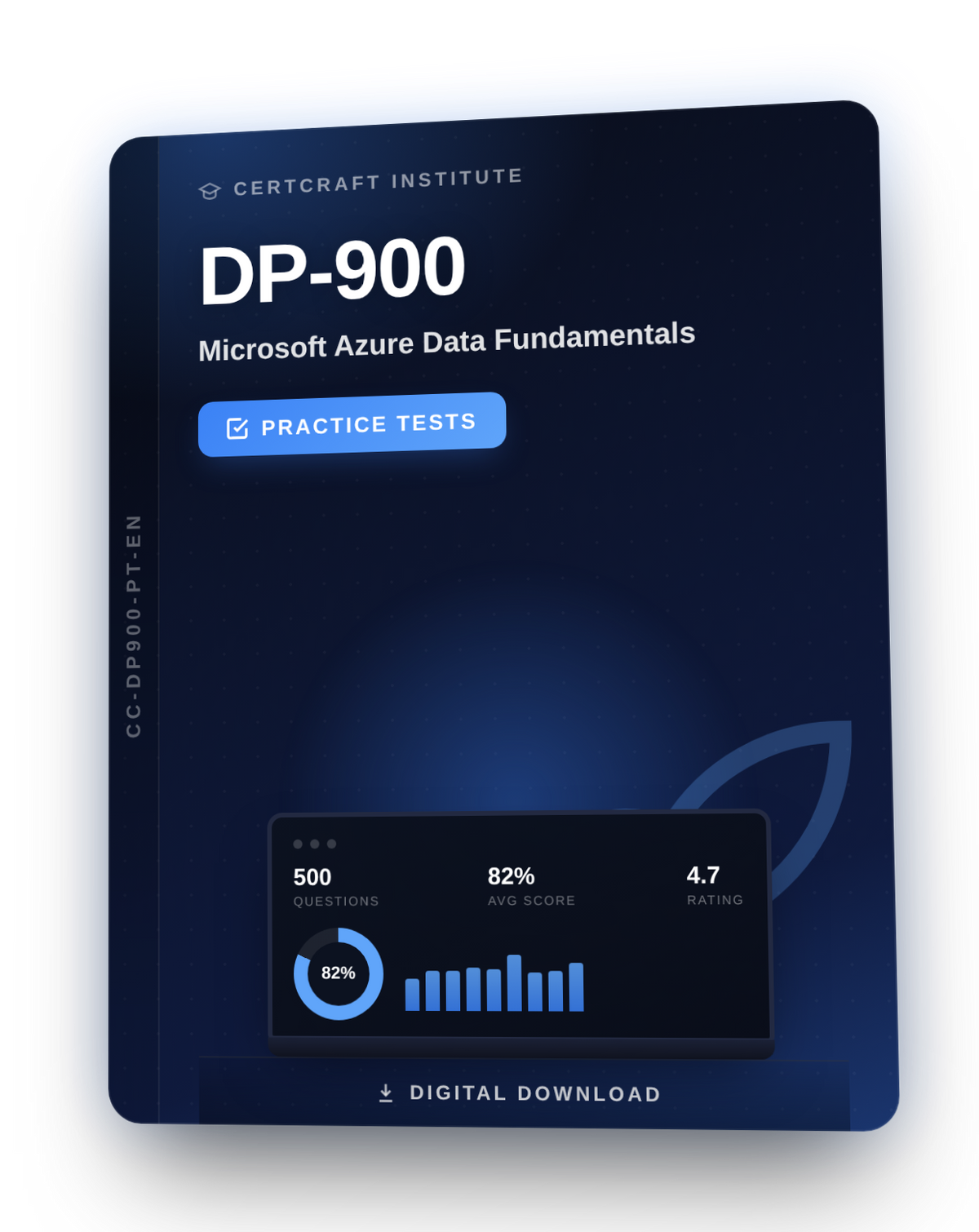 Microsoft Azure Data Fundamentals DP-900 Practice Tests cover — CertCraft Institute