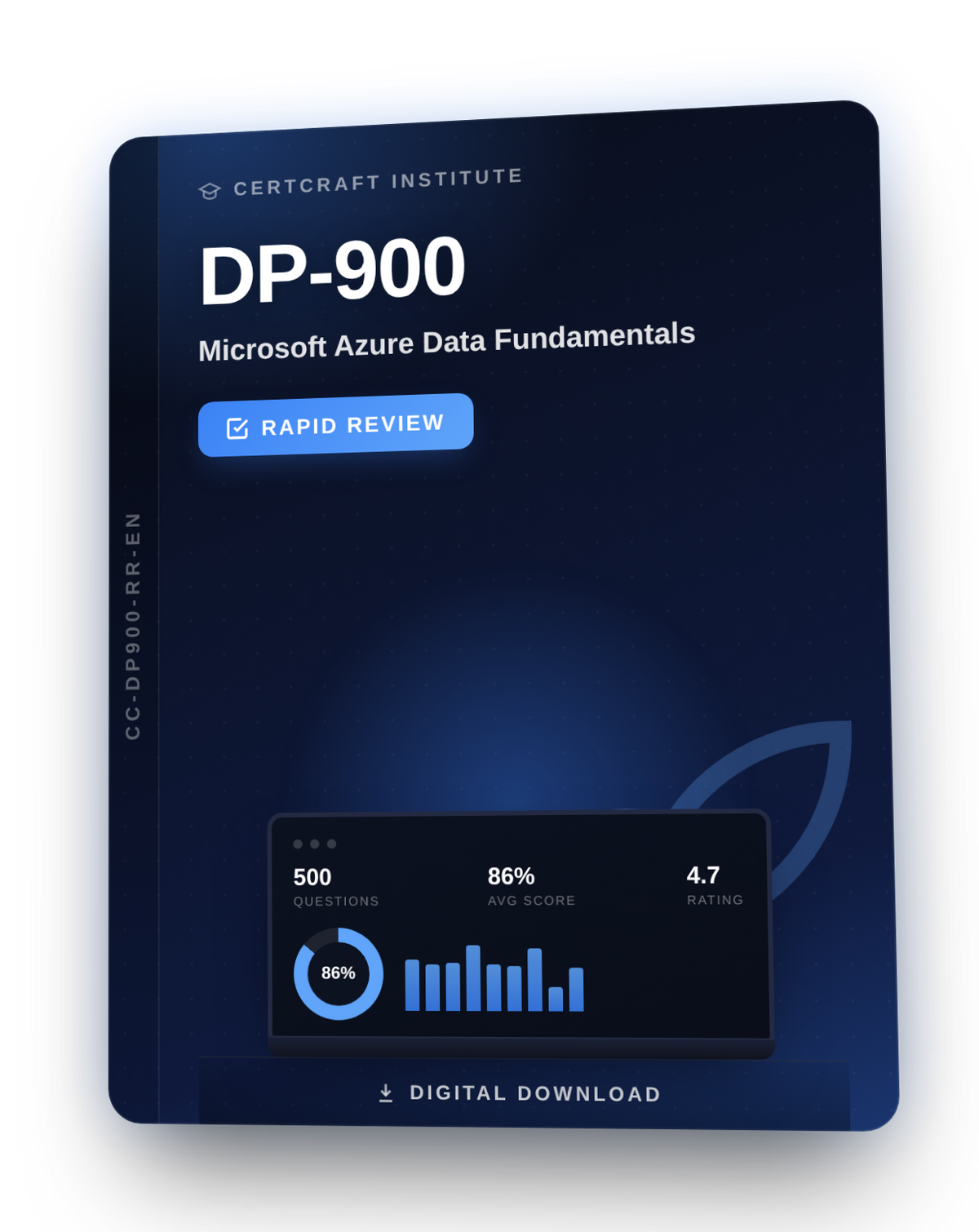 Microsoft Azure Data Fundamentals DP-900 Rapid Review cover — CertCraft Institute