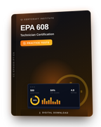 EPA 608 Technician Certification Practice Tests cover — CertCraft Institute