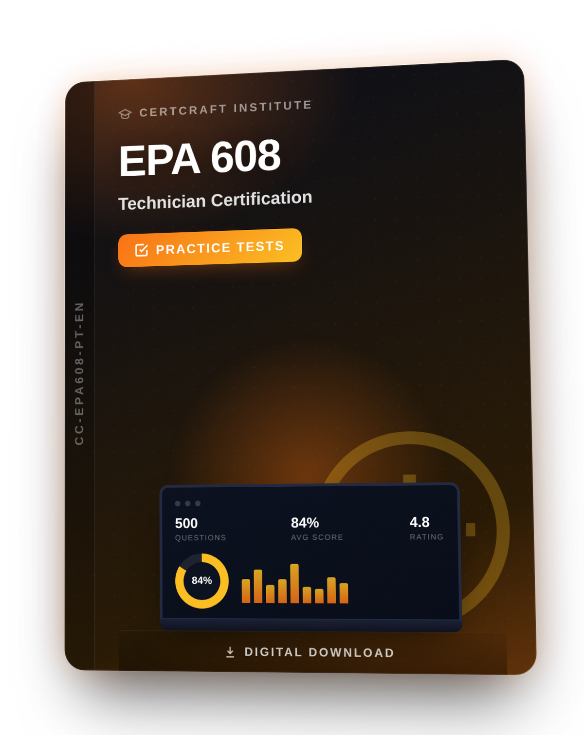 EPA 608 Technician Certification Practice Tests cover — CertCraft Institute