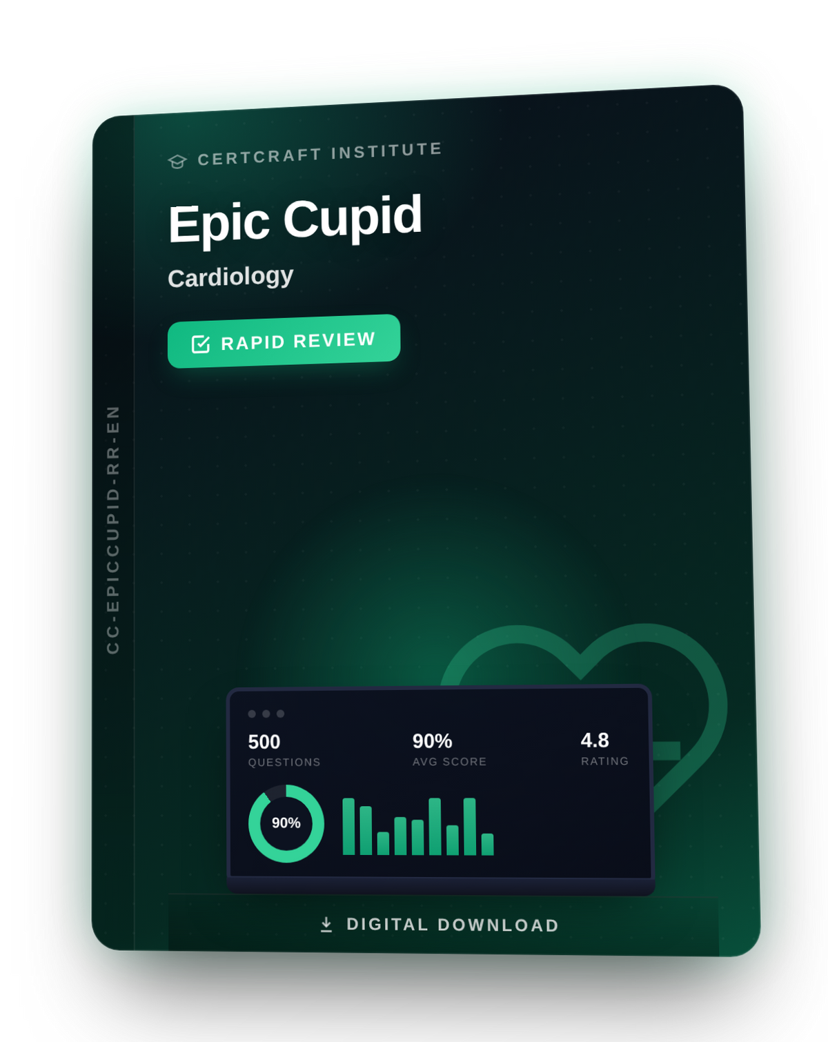 Epic Cupid Cardiology Rapid Review cover — CertCraft Institute