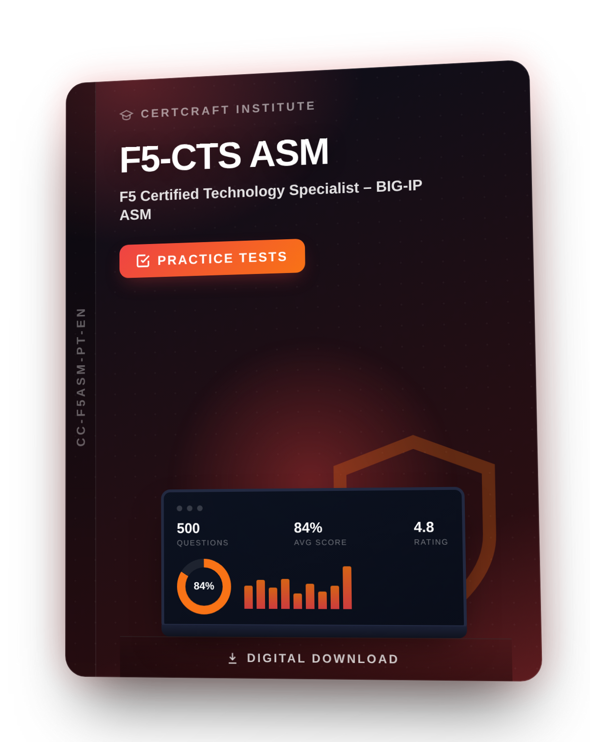 F5 CTS ASM Practice Tests cover — CertCraft Institute
