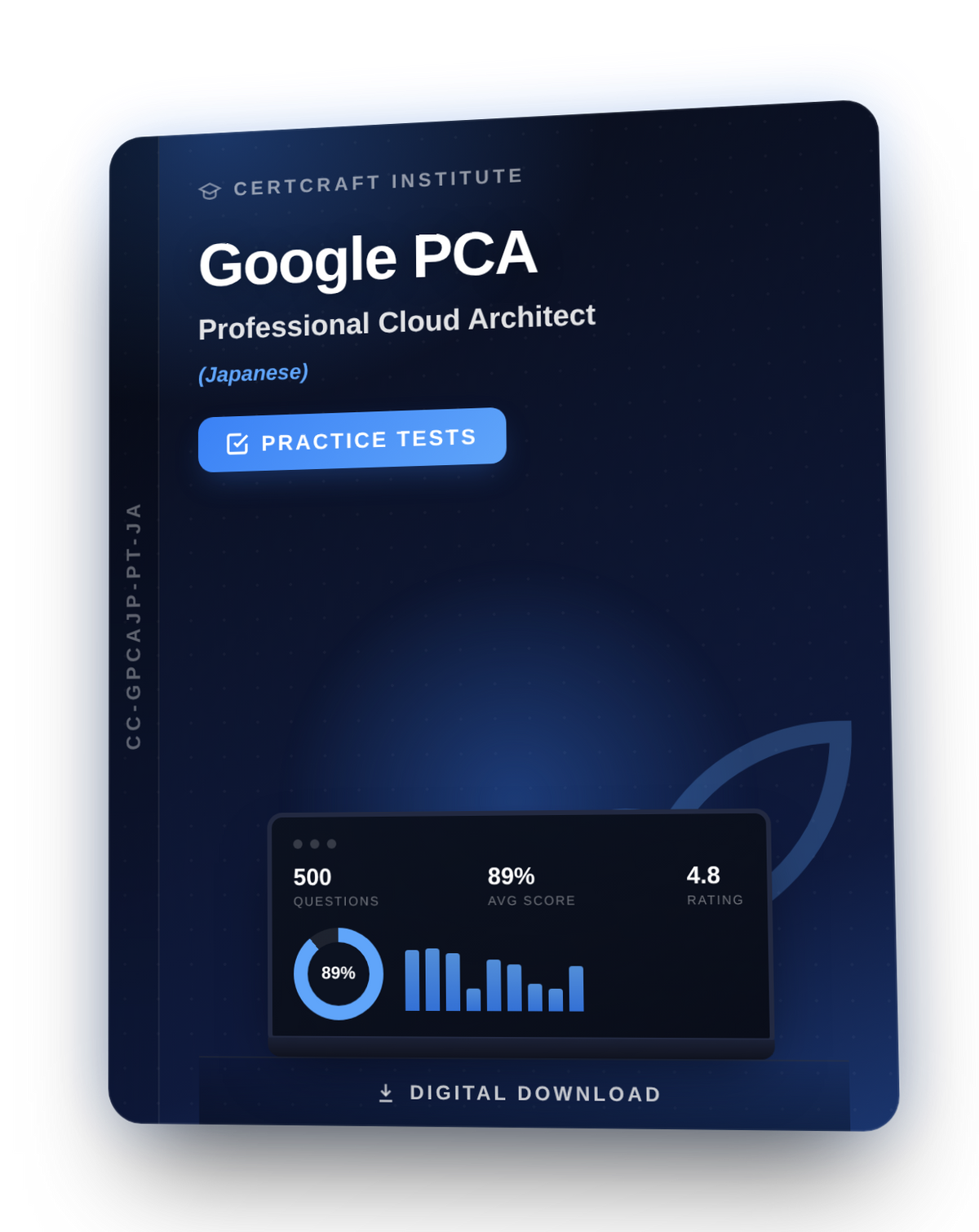 Google Professional Cloud Architect Japanese Practice Tests cover — CertCraft Institute