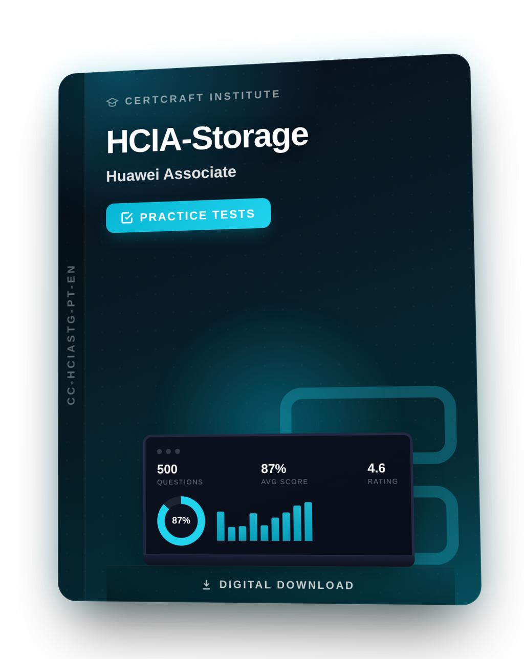 Huawei HCIA Storage Practice Tests cover — CertCraft Institute