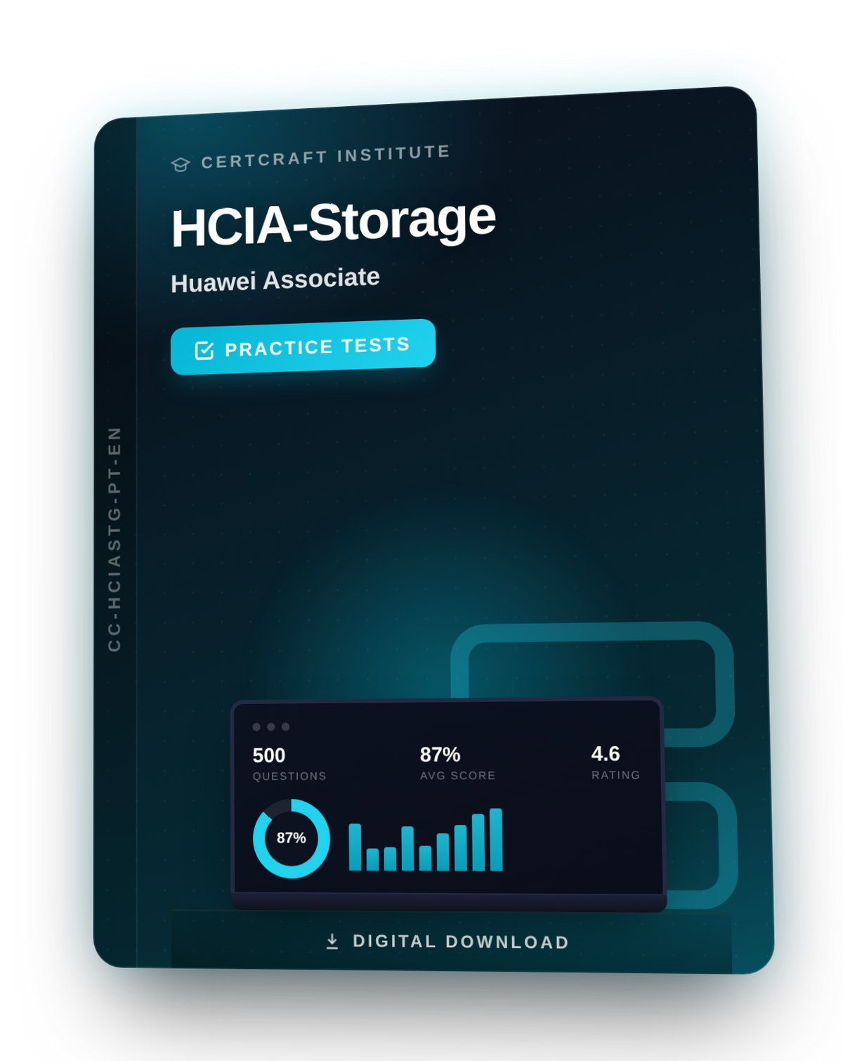 Huawei HCIA Storage Practice Tests cover — CertCraft Institute
