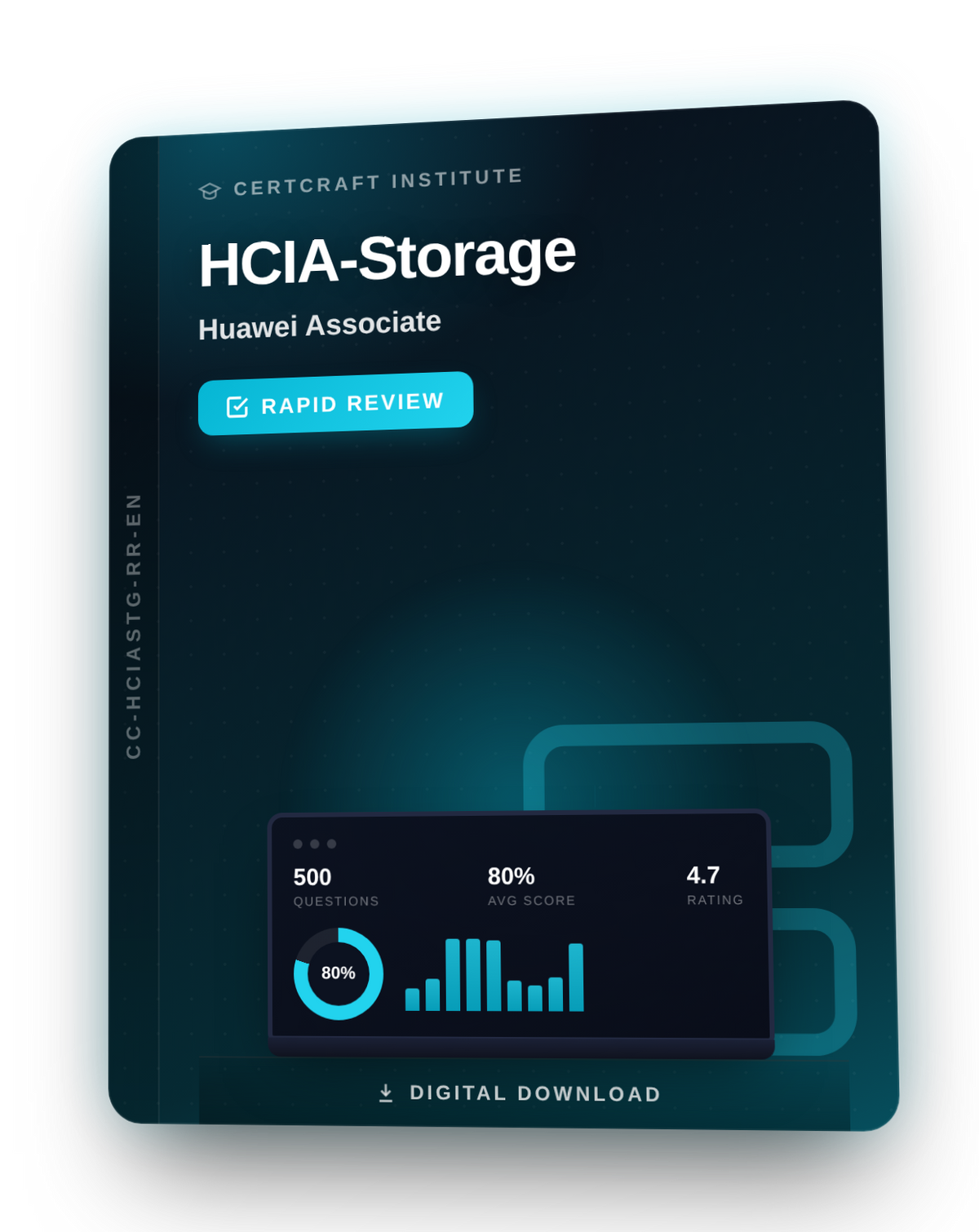 Huawei HCIA Storage Rapid Review cover — CertCraft Institute