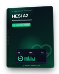HESI A2 Admission Assessment Practice Tests cover — CertCraft Institute