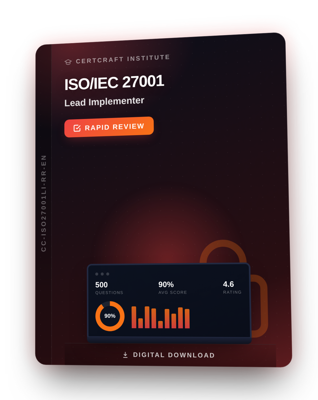 ISO IEC 27001 Lead Implementer Rapid Review cover — CertCraft Institute