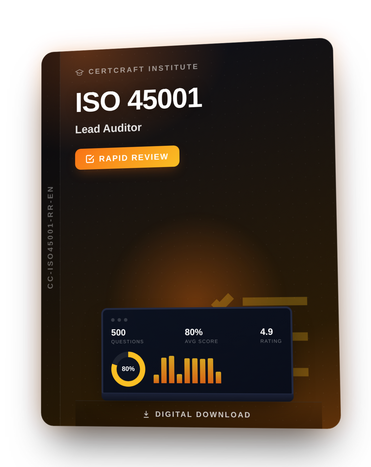 ISO 45001 Lead Auditor Rapid Review cover — CertCraft Institute