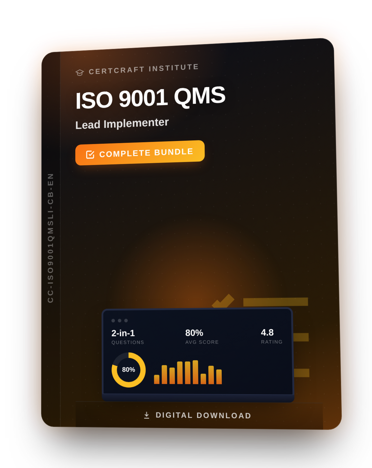 ISO 9001 QMS Lead Implementer Complete Study Bundle cover — CertCraft Institute