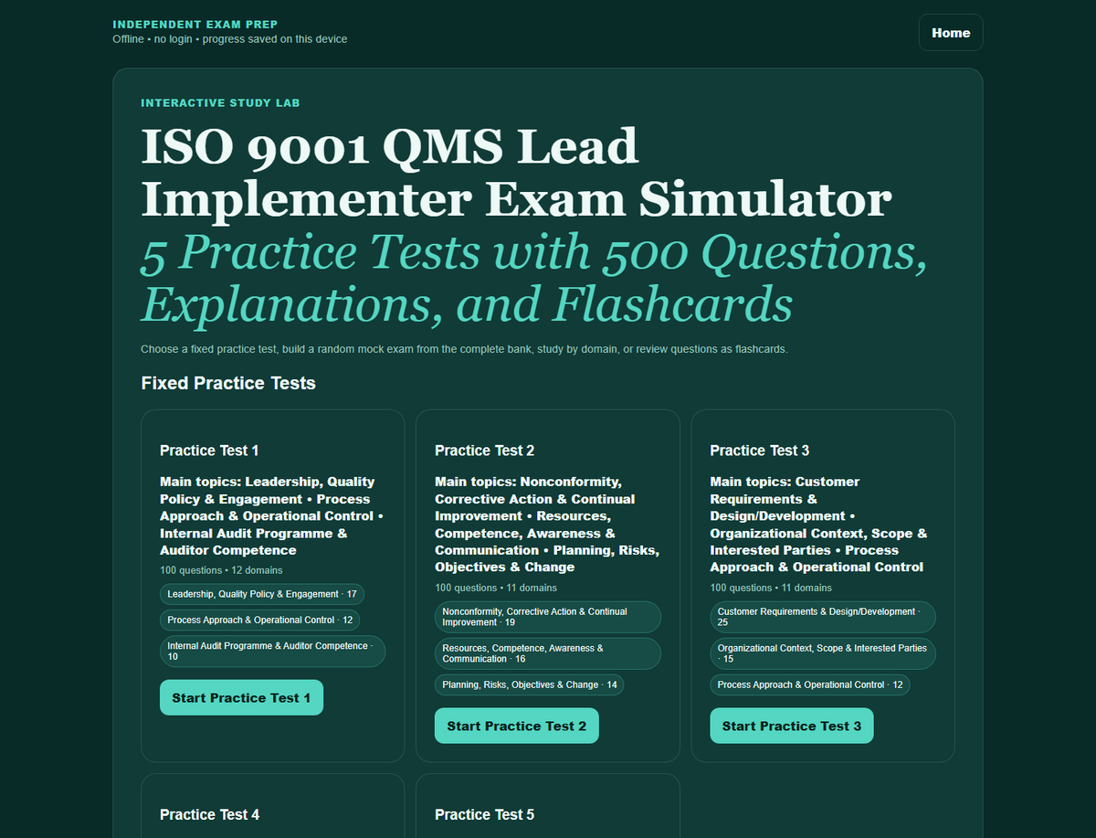 CertCraft CC-ISO9001QMSLI-ES-EN preview 1