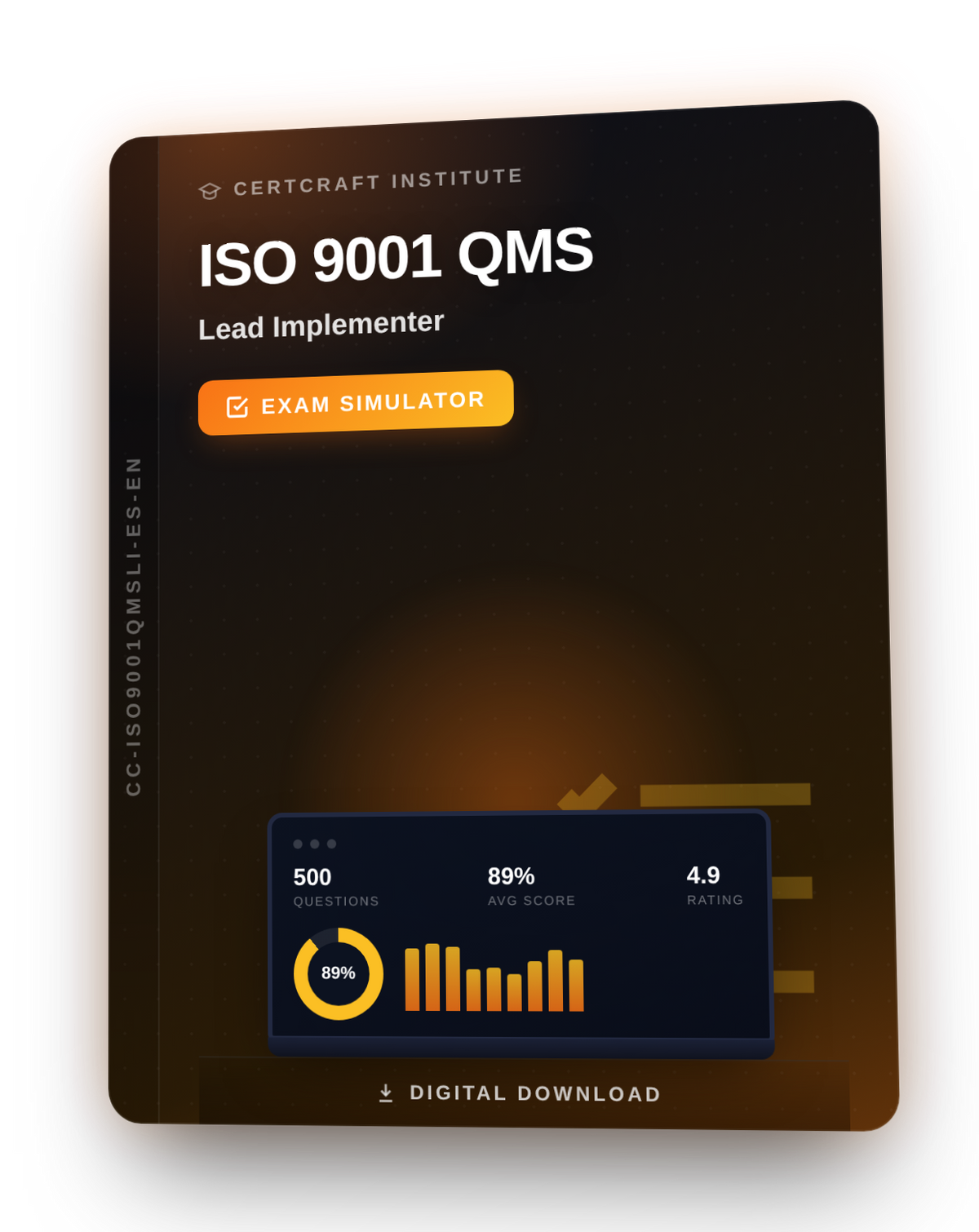 ISO 9001 QMS Lead Implementer Exam Simulator cover — CertCraft Institute