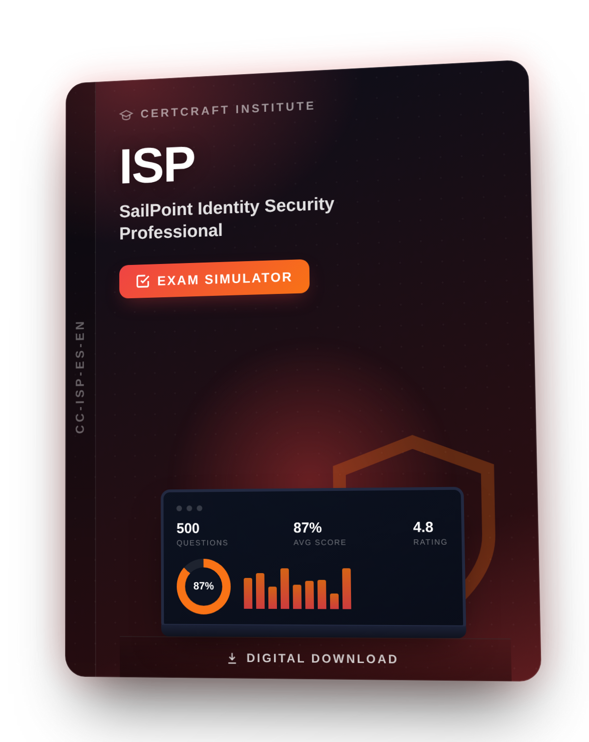 SailPoint Identity Security Professional Exam Simulator cover — CertCraft Institute