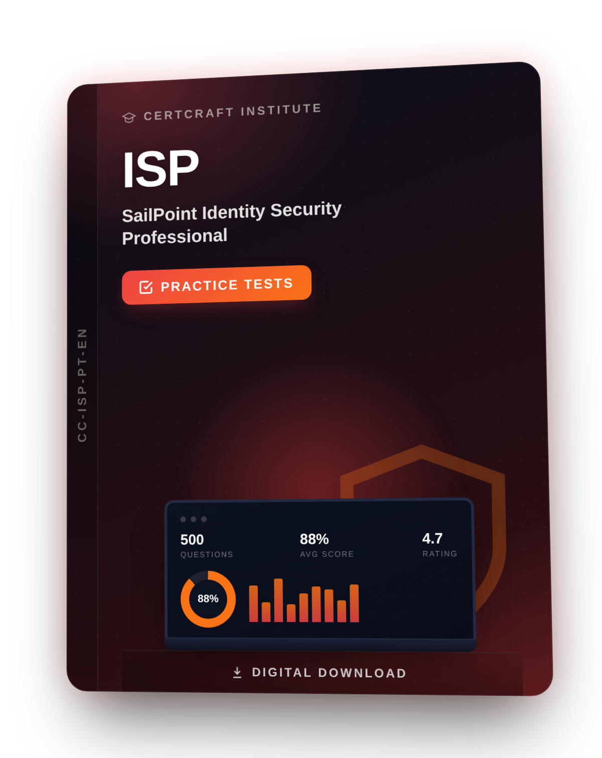 SailPoint Identity Security Professional Practice Tests cover — CertCraft Institute