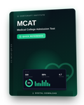 MCAT Medical College Admission Test Quick Reference cover — CertCraft Institute