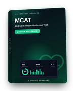 MCAT Medical College Admission Test Quick Reference cover — CertCraft Institute
