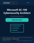 Microsoft SC-100 Cybersecurity Architect Practice Tests & Exam Prep cover