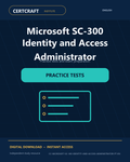 Microsoft SC-300 Identity and Access Administrator Practice Tests & Exam Prep cover