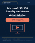 Microsoft SC-300 Identity and Access Administrator Exam Simulator cover