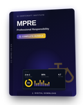MPRE Professional Responsibility Complete Study Bundle cover — CertCraft Institute