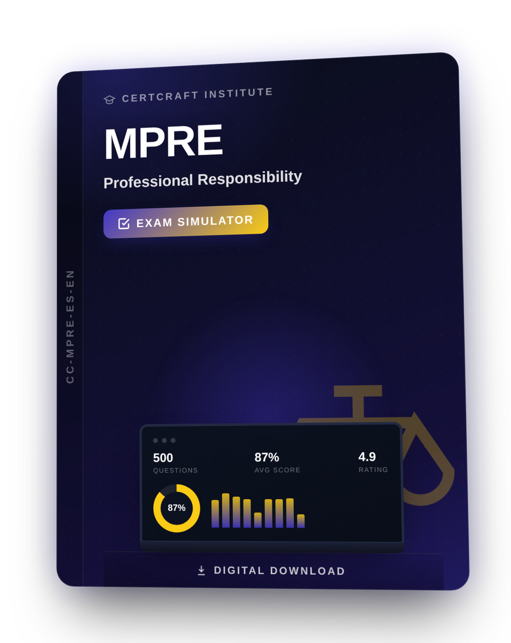 MPRE Professional Responsibility Exam Simulator cover — CertCraft Institute
