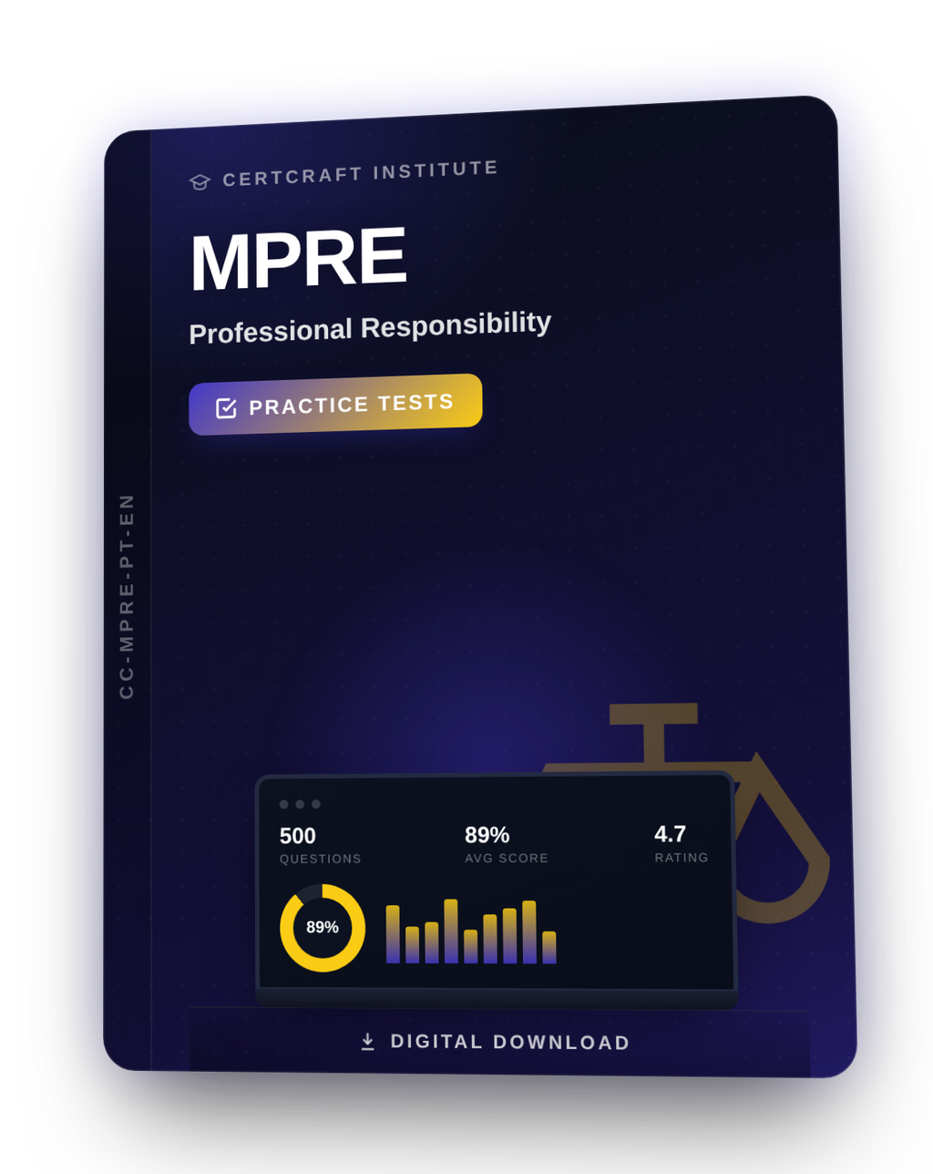 MPRE Professional Responsibility Practice Tests cover — CertCraft Institute