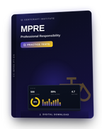MPRE Professional Responsibility Practice Tests cover — CertCraft Institute